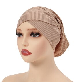 Hijab Cap - Stretch Satin Lined Muslim Underscarf Inner Hijab Cap