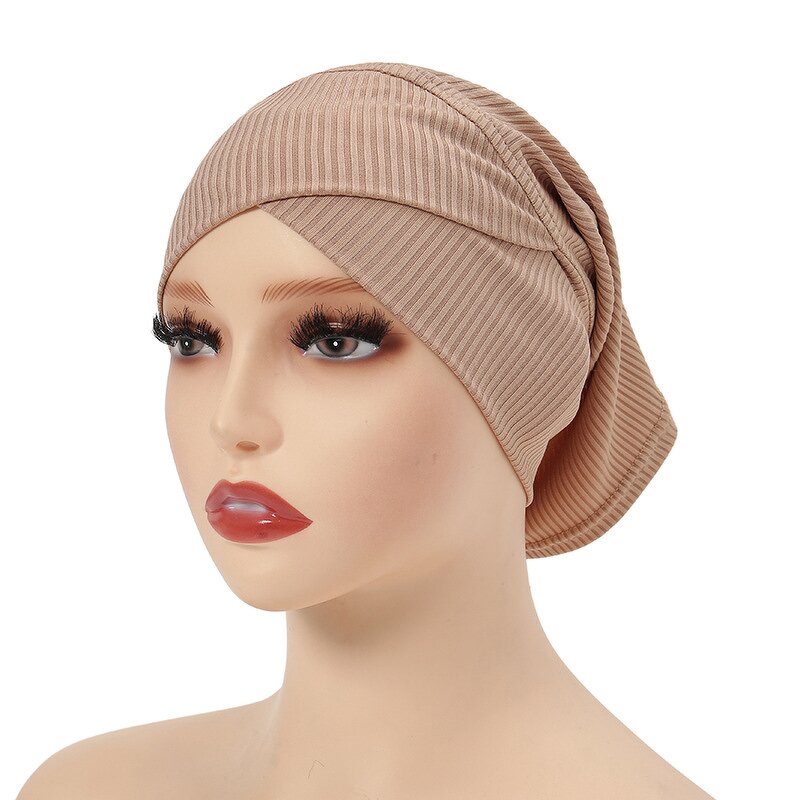Hijab Cap - Stretch Satin Lined Muslim Underscarf Inner Hijab Cap
