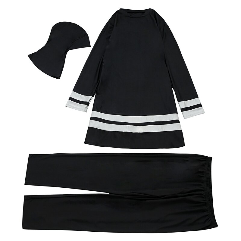 Swimwear - 3 Colors Muslim Plus Size Islamic Women Swimming Clothes