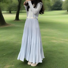 Long Skirt - Fashionable Tassel Cake Long Maxi Women Skirt