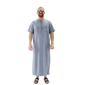 Boy Thobe - Saudi Dubai 4 Colors Kids Muslim Children Eid Dress