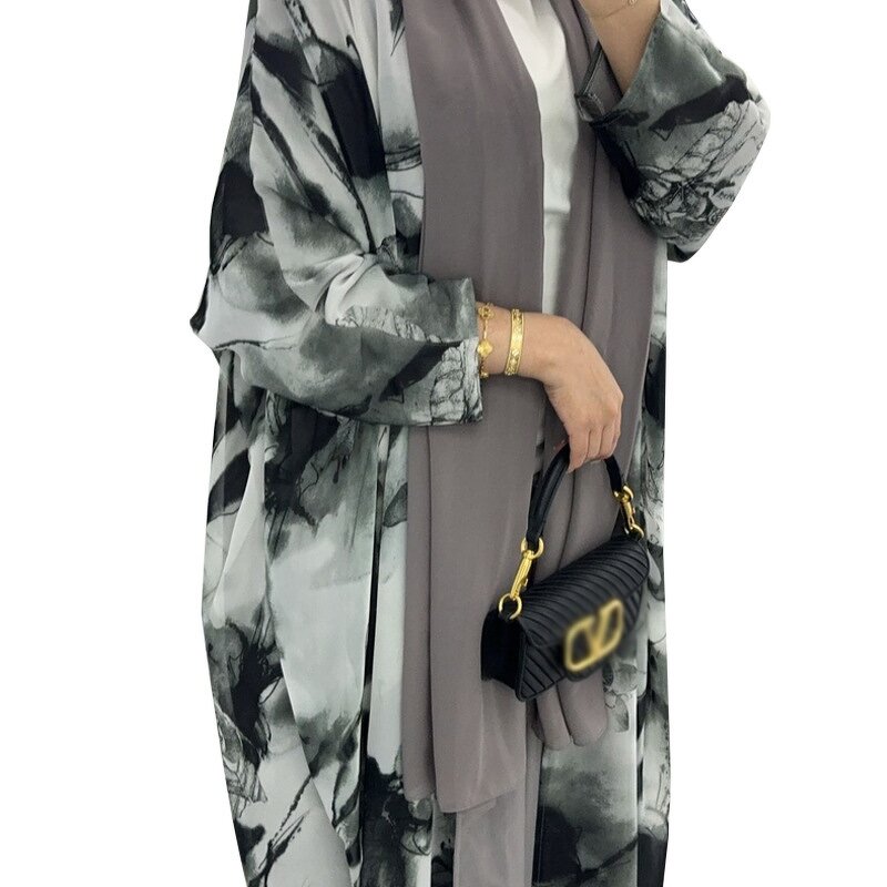 Abaya Manufacturer - Ramadan Front Open Kimono Designs Modest Muslim Dress