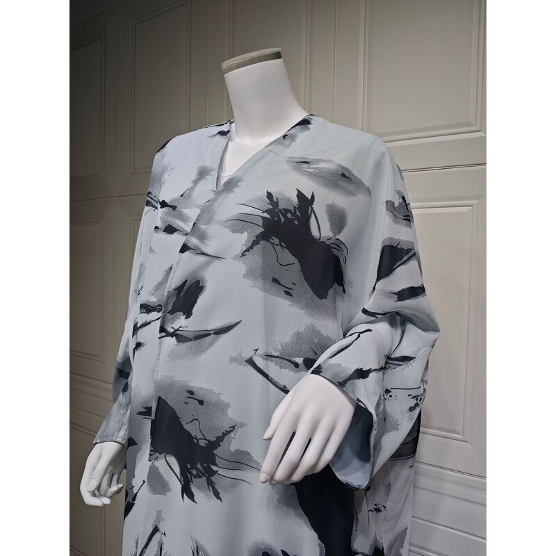 Abaya Manufacturer - Ramadan Front Open Kimono Designs Modest Muslim Dress