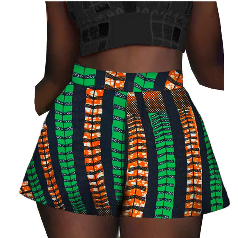 African Shorts - Kitenge Cotton Wax Ankara Beach Woven Small Order