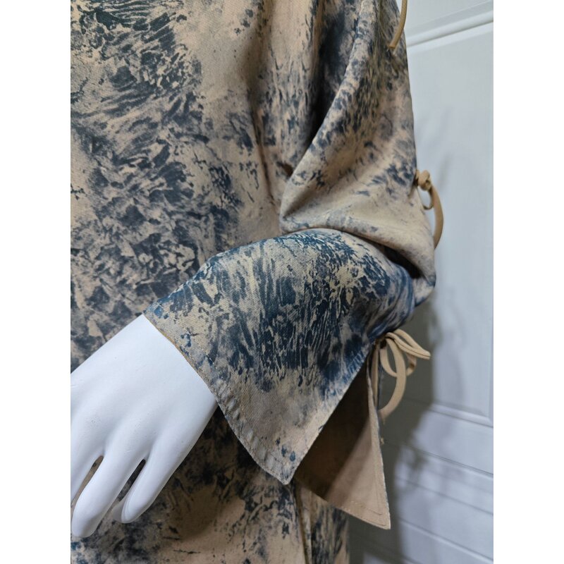 Abaya Manufacturer - 3 Colors Chiffon Front Open Kimono With Matching Hijab