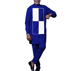 Men Set - High Quality Traditional African Wears Clothing Set Men