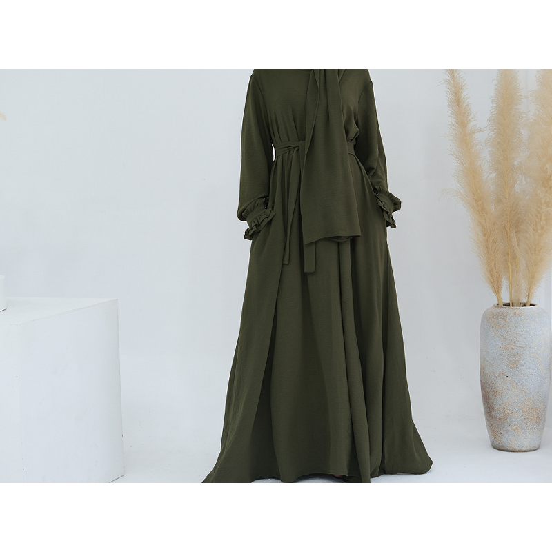 Abaya Manufacturer - Ramadan Dress With Connected Hijab Dubai Turkey Middle East