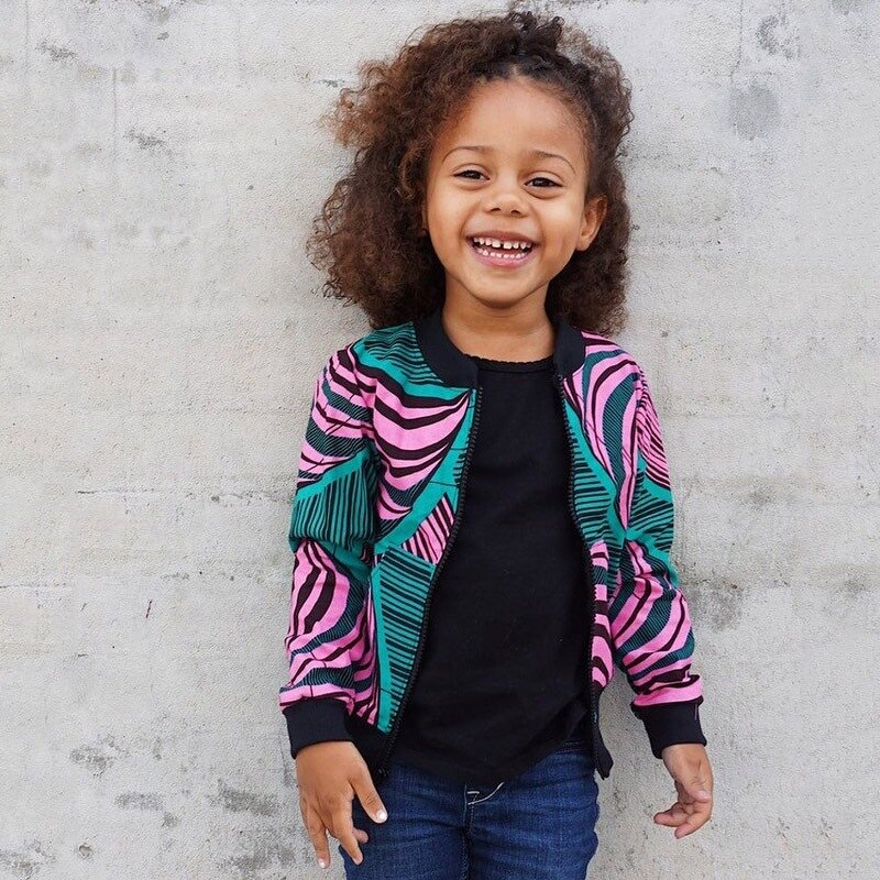 Kids Jacket - African Children Clothing for Girls Kids African Jacket