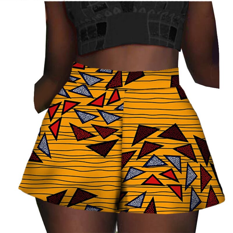 African Shorts - Kitenge Cotton Wax Ankara Beach Woven Small Order