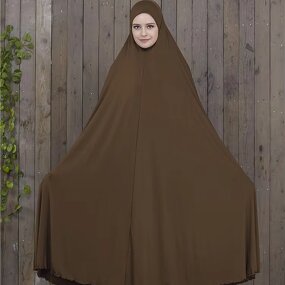 Jilbab Khimar - Good Quality Jersey Sleeveless Long Muslim Women Modest