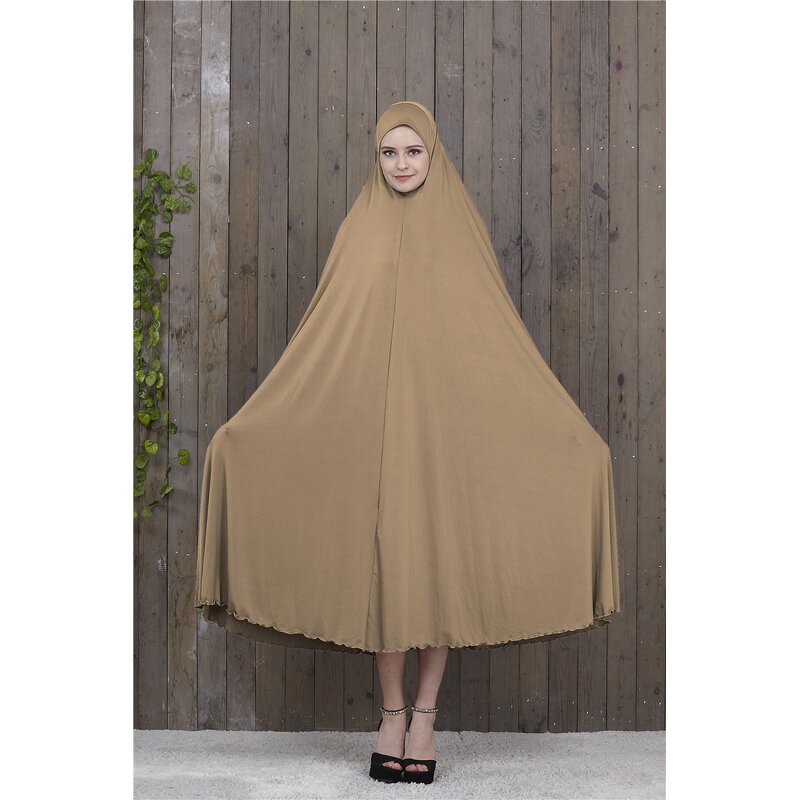 Jilbab Khimar - Good Quality Jersey Sleeveless Long Muslim Women Modest