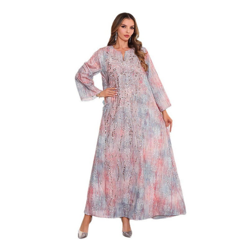 Kaftan Abaya - New Elegant Embroidered Middle Eastern Eid Autumn
