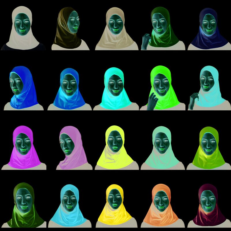 Kids Abaya - 2025 Ramadan 5 Colors Puff Sleeves Muslim Girls Dress