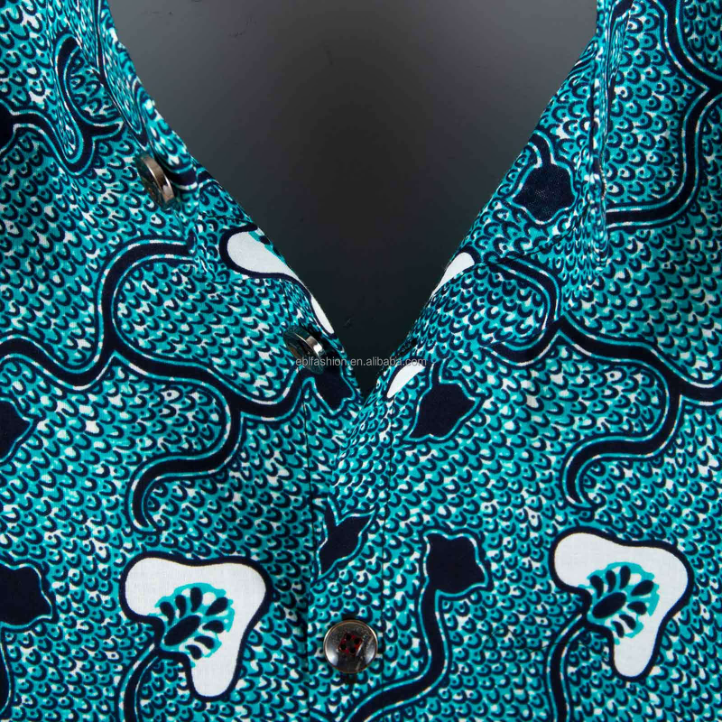 Men Set - 100% Cotton Ankara Wax Bazin 2 Pieces Traditional Attire