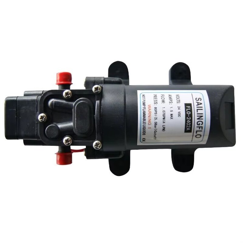 Power Sprayer Pump Manufacturer - SAILINGFLO FLO-2402A 24V 4LPM 80psi Agricultural Mini Diaphragm Water