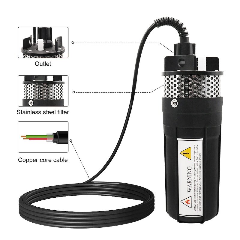 Solar Water Pump Manufacturer - Hot Selling 12V 6LPM for Farm Irrigation