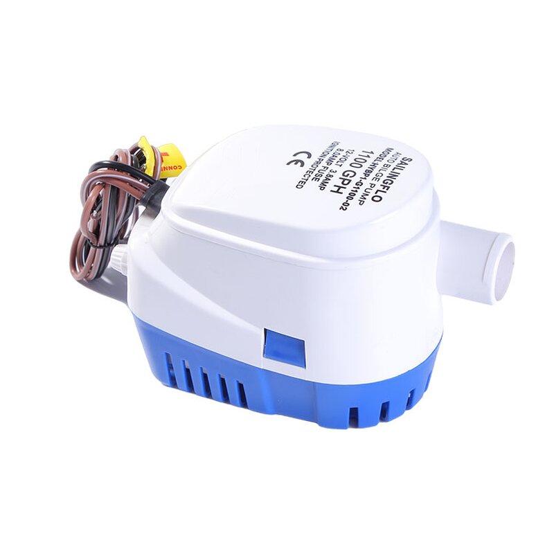 Bilge Pump Manufacturer - 12V DC 1100GPH Auto Mini Submersible Boat Marine Automatic