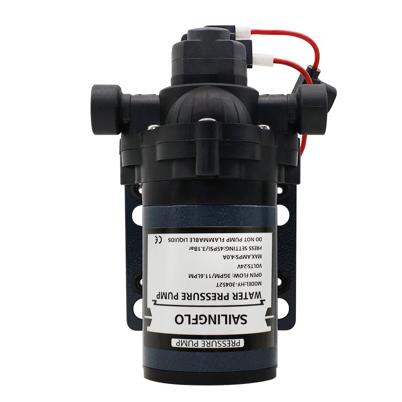 Diaphragm Pump Manufacturer - SAILINGFLO HY-30452T 24V 3.0GPM Electric Washing for Outdoor Camper