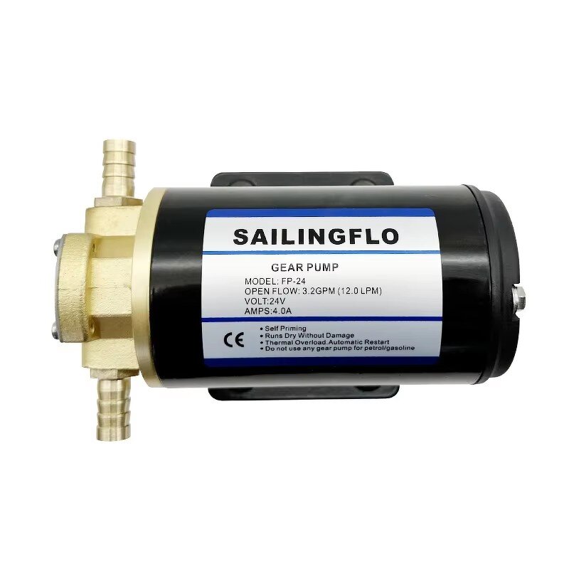 Gear Pump Manufacturer - SAILINGFLO 24V Self Priming 12LPM Electric Fuel