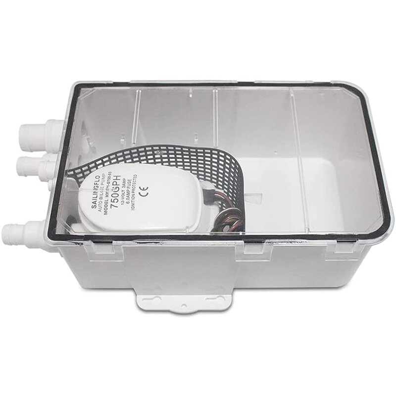 Sump Pump System Manufacturer - SAILINGFLO 12V/24V DC 750GPH Electric Shower for Caravan Motorhome