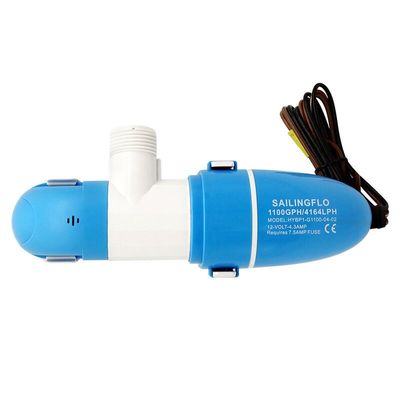 Bilge Pumps Manufacturer - SAILINGFLO 12V DC 900GPH Low Profile Water Level Sensing Auto