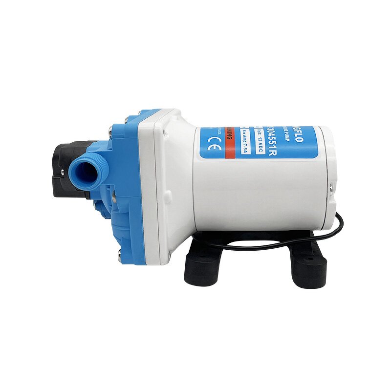 RV Water Pump Manufacturer - HY-304551R 12Vdc 55psi 3 Gpm for Outdoor Camping