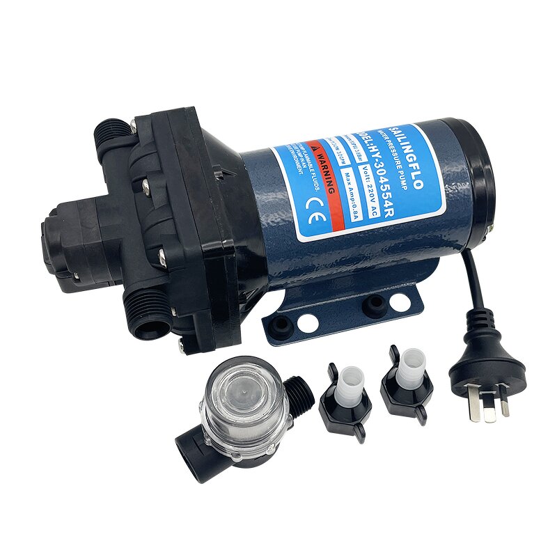 RV Water Pump Manufacturer - HY-304553R Low Noise 55psi 115V AC 3GPM