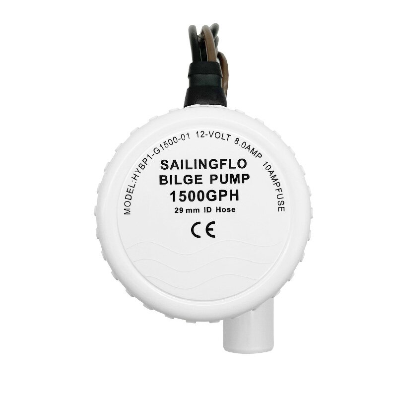 Bilge Pump Manufacturer - SAILINGFLO 12V DC 1500GPH Electric Submersible for Yacht