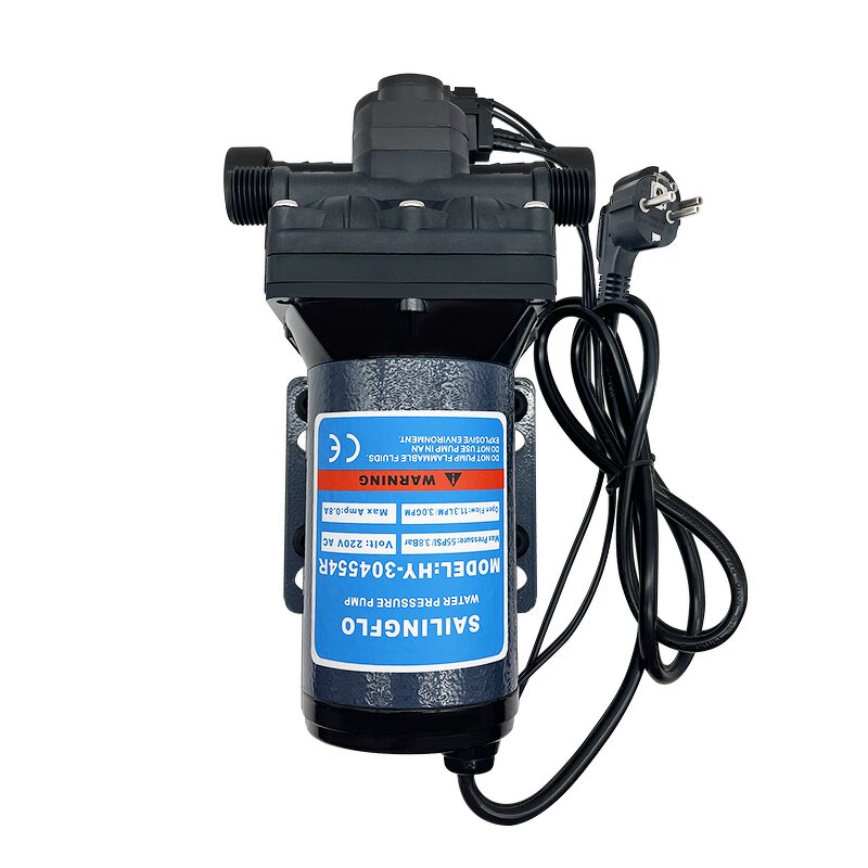 RV Water Pump Manufacturer - HY-304553R Low Noise 55psi 115V AC 3GPM