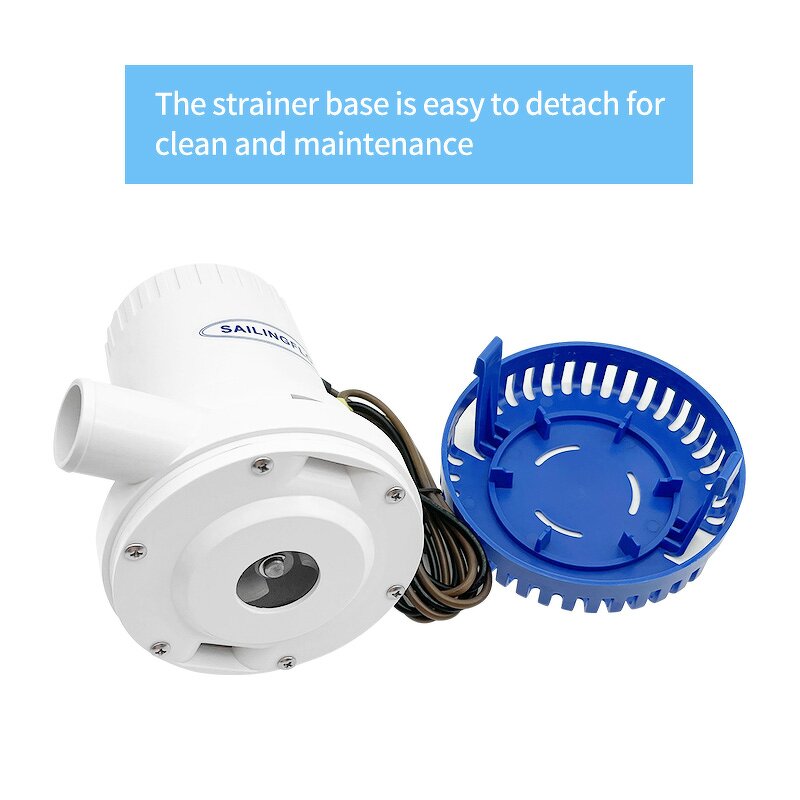 Bilge Pump Manufacturer - SAILINGFLO 1500GPH 12V 8m Submersible