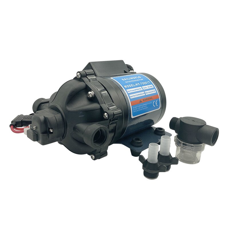 Sprayer Motor Manufacturer - New Style RV Marine 7GPM 60PSI 12v DC Water Pumping
