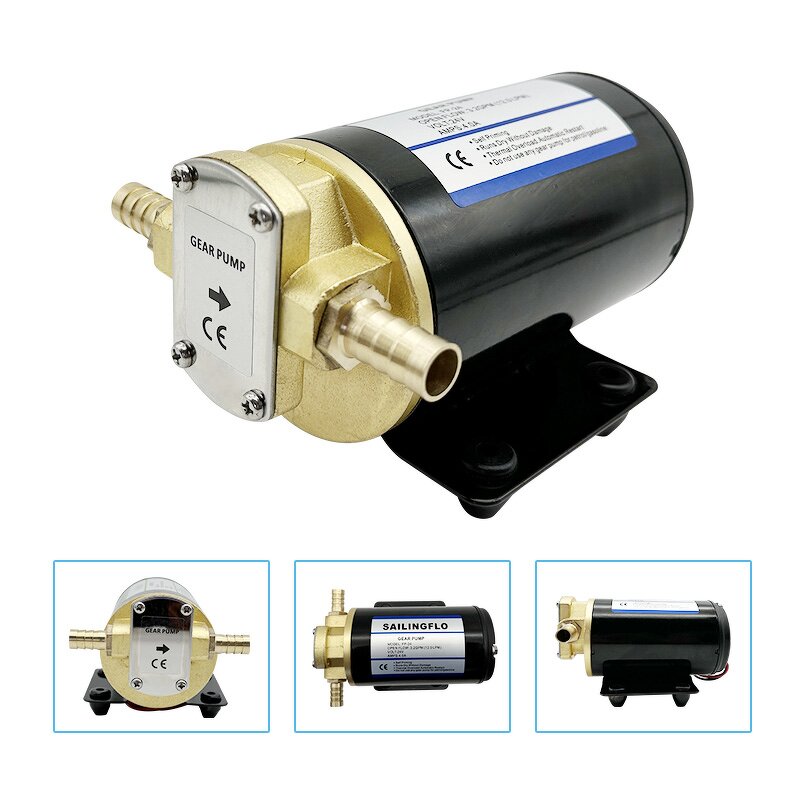 Gear Pump Manufacturer - SAILINGFLO High Quality Wholesale Diesel 12V DC 3GPM Electric Oil Transfer