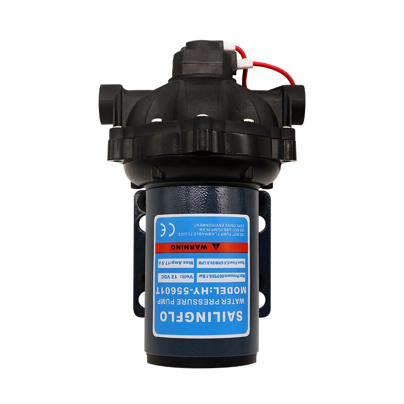 Diaphragm Water Pump Manufacturer - 12V DC 20L/min 60psi Small for Car Wash Agricultural Spraying Marine RV