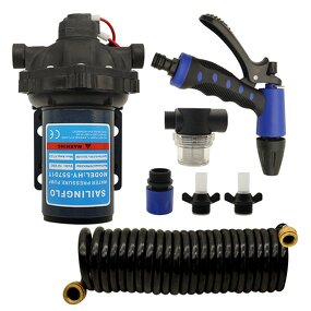 Car Washer Pump Manufacturer - Electric 70PSI 20.8LPM Self Priming 12V DC Washdown Kit