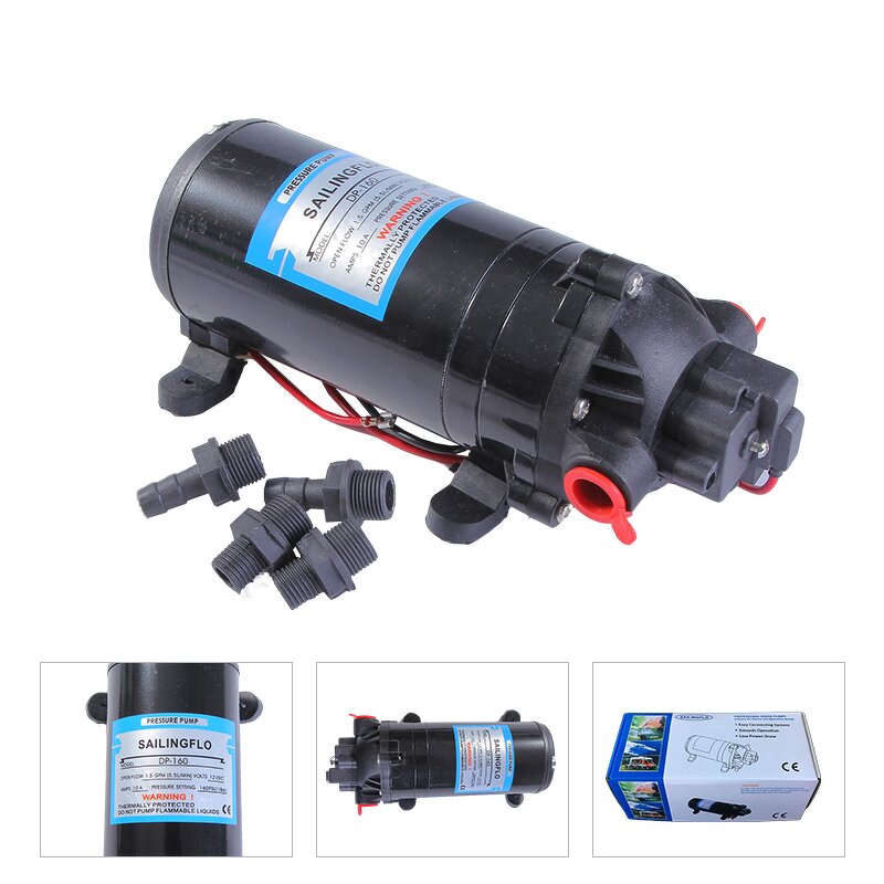 Diaphragm Pump Manufacturer - SAILINGFLO DP-160 12V 160PSI for Agricultural Spray & Water Pumping