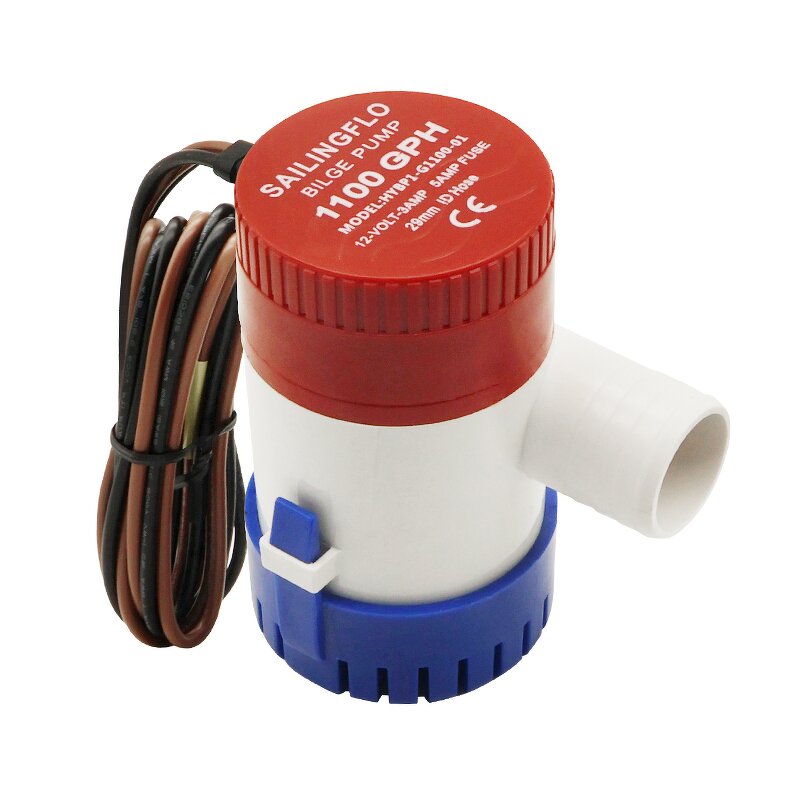 Bilge Pump Manufacturer - SAILINGFLO 12V DC 1100GPH Non-automatic Marine for Sale