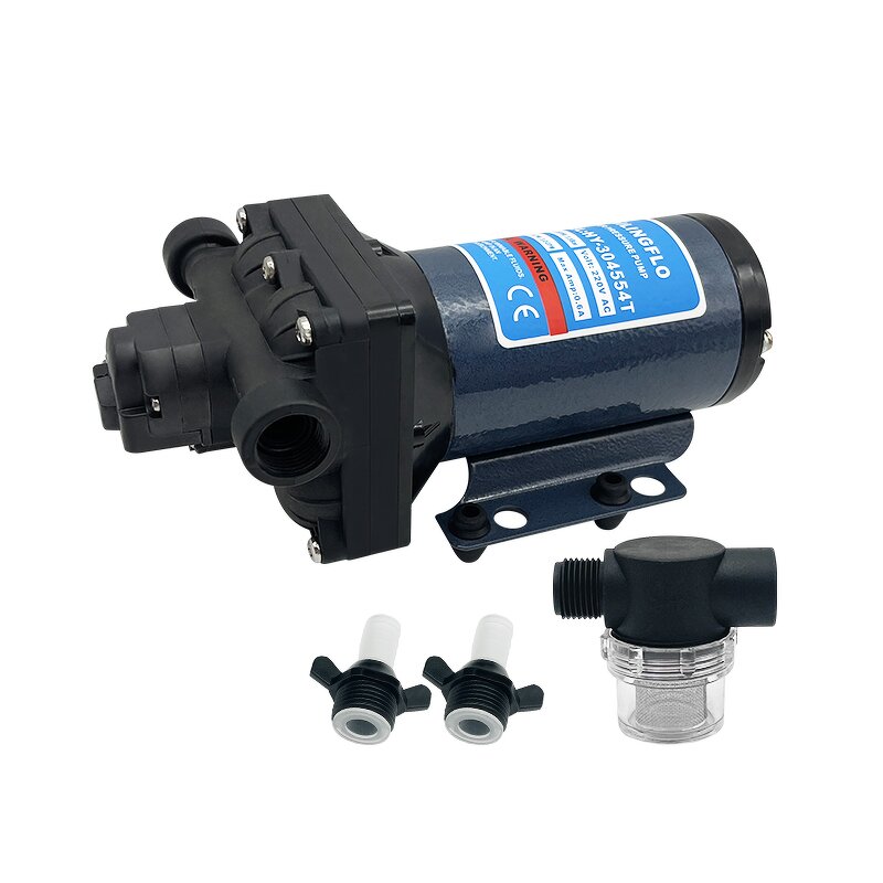 Electric Diaphragm Pump Manufacturer - SAILINGFLO HY-304554T 220V AC for RV Water