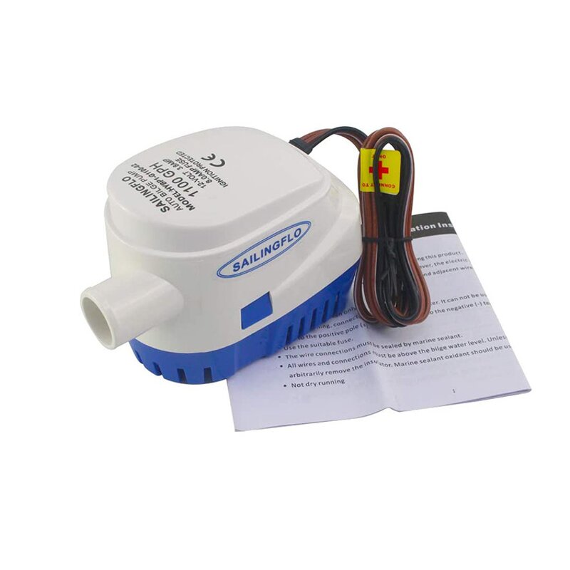 Bilge Pump Manufacturer - 12V DC 1100GPH Auto Mini Submersible Boat Marine Automatic