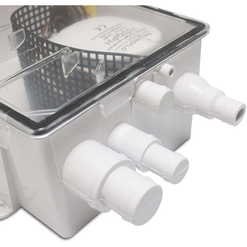Sump Pump System Manufacturer - SAILINGFLO 12V/24V DC 750GPH Electric Shower for Caravan Motorhome