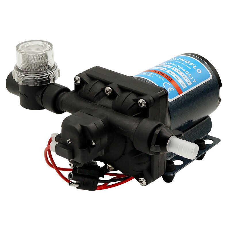 Diaphragm Pump Manufacturer - SAILINGFLO 12V 3.0GPM 55psi Fresh Water with 1/2" Female Thread
