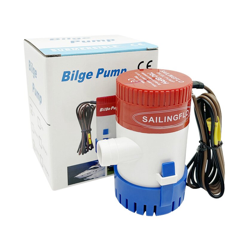 Bilge Pump Manufacturer - SAILINGFLO 12V DC 750GPH Electric for Marine Pool