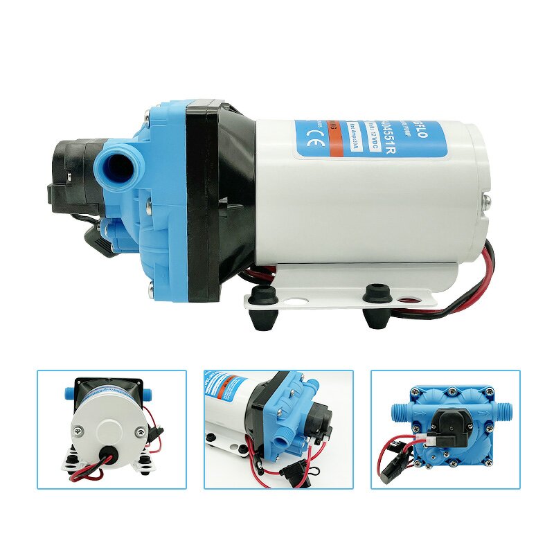 Fresh Water Pump Manufacturer - SAILINGFLO HY-404551R 4GPM 12V DC for RV Outdoor Camping