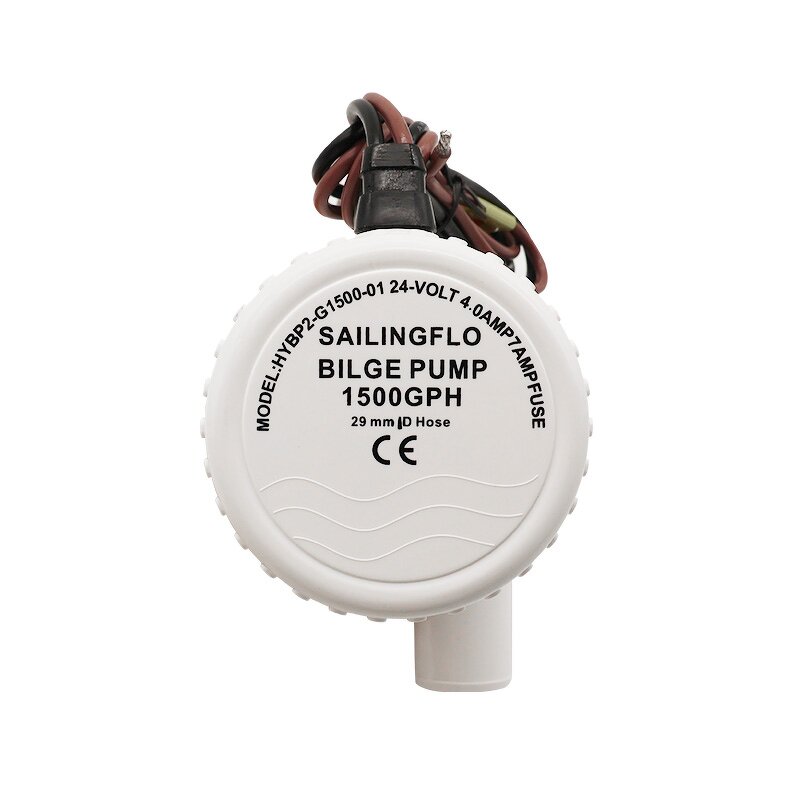 Bilge Pump Manufacturer - SAILINGFLO Hot Sale 24V 1500GPH Non-automatic for Boat