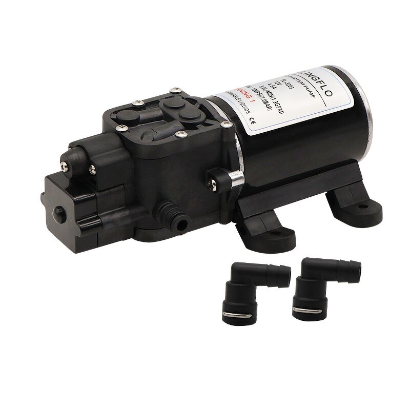 Diaphragm Pump Manufacturer - Micro FL-3203 100psi Marine 12V DC for Car Wash