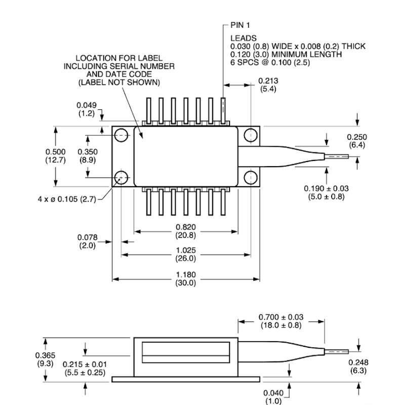 DFB Laser Module - Starsealand XL1597 1311nm 13mW Fiber Pigtail