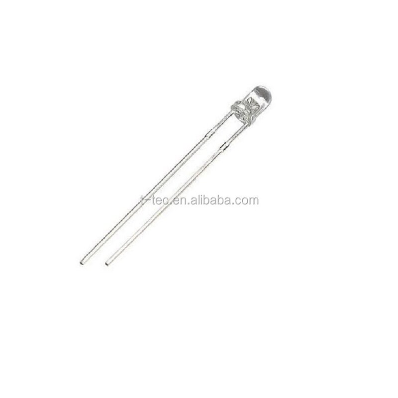 LED Lamp - T1 3/4 Inch 475-500nm Bluish Green Water-Clear 3/5mm