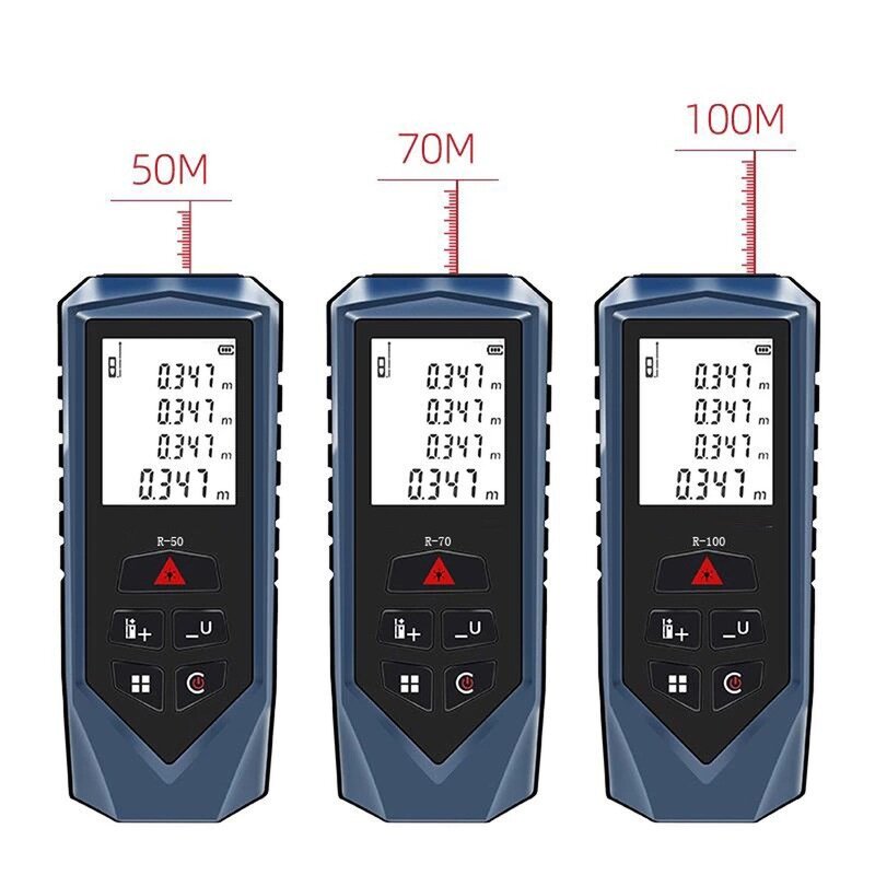 Laser Tape Measure - 70m Handheld Infrared Distance Meter Precision Measurement