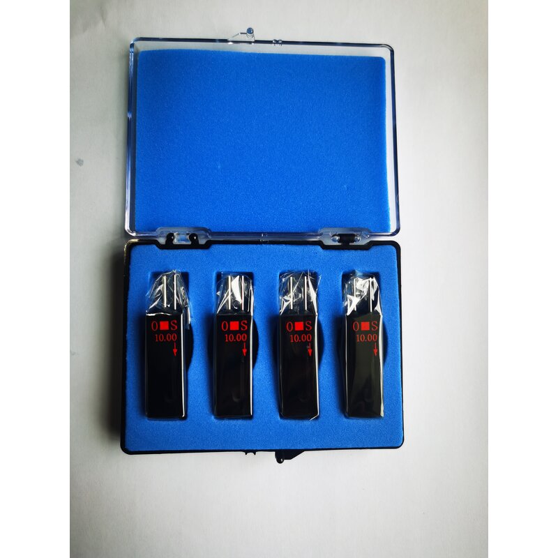 Spectrophotometer - Optoelectronics Glass Cuvette Black Flow Cell Design