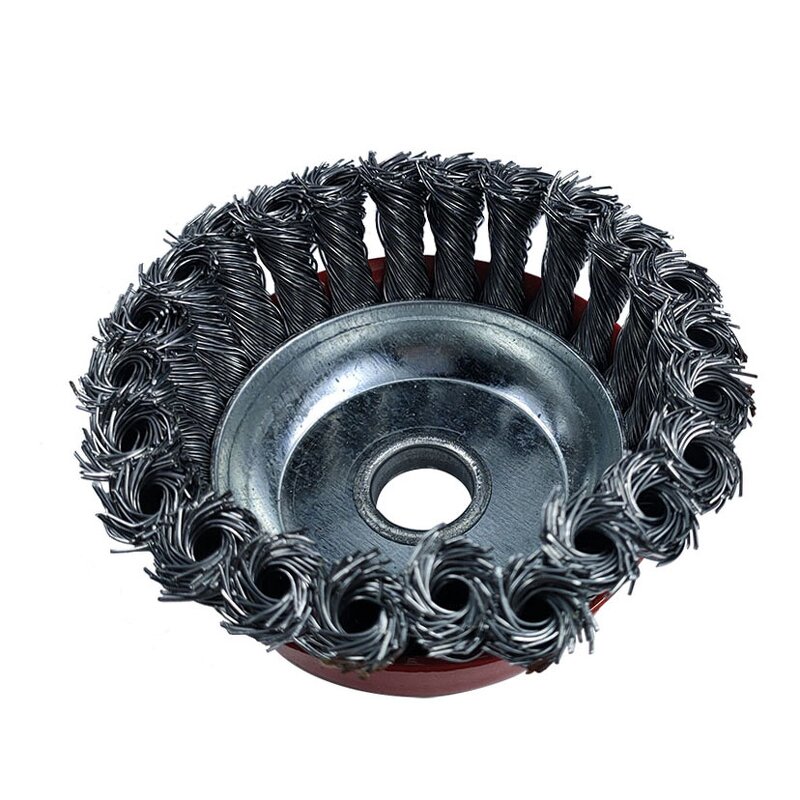 Wire Cup Brush - DB IMPA510766-68 Industrial Steel Rust Removal Dust-Proof