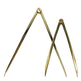 Chart Divider - IMPA371011-13 Marine Brass Chart Room Compasses Divider